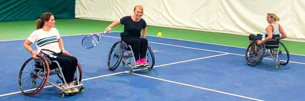 Lancement de nos ateliers de fitennis et tennis-fauteuil avec Paraella