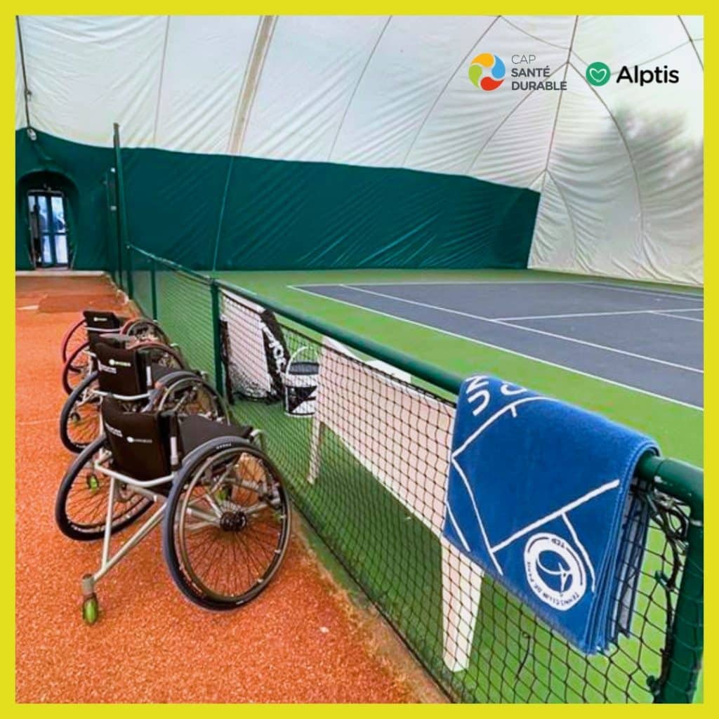 Lancement de nos ateliers de fitennis et tennis-fauteuil avec Paraella