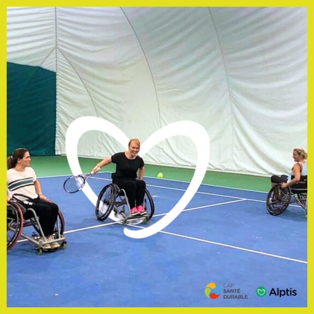 Lancement de nos ateliers de fitennis et tennis-fauteuil avec Paraella