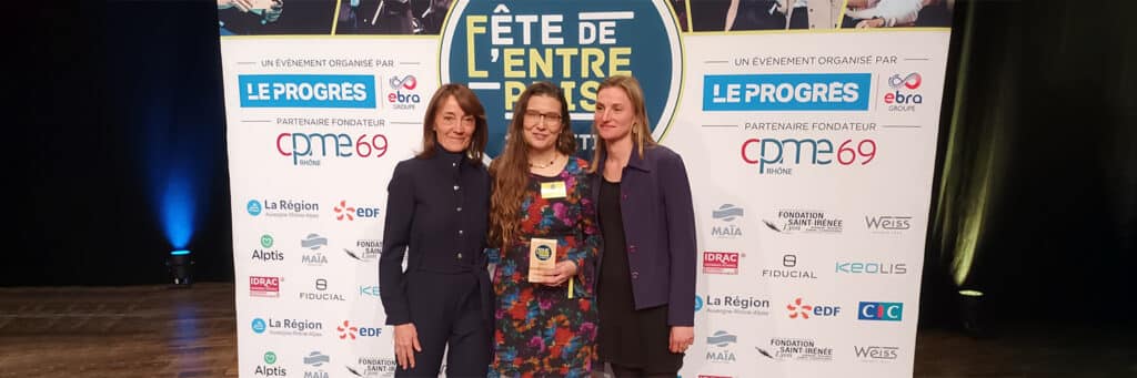 Fête de l’Entreprise 2024 : Alptis remet un Trophée à Ma Friche Urbaine