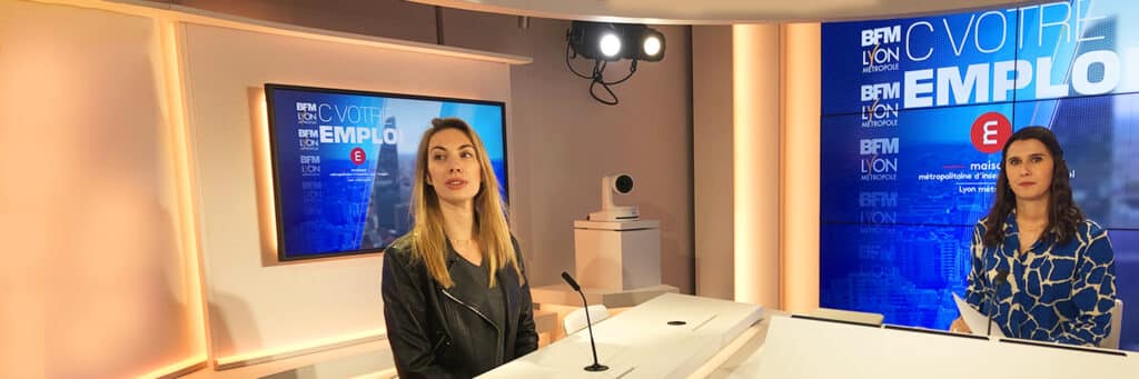 Interview sur BFM Lyon de Nina Andreoletti, Responsable du développement humain d’Alptis