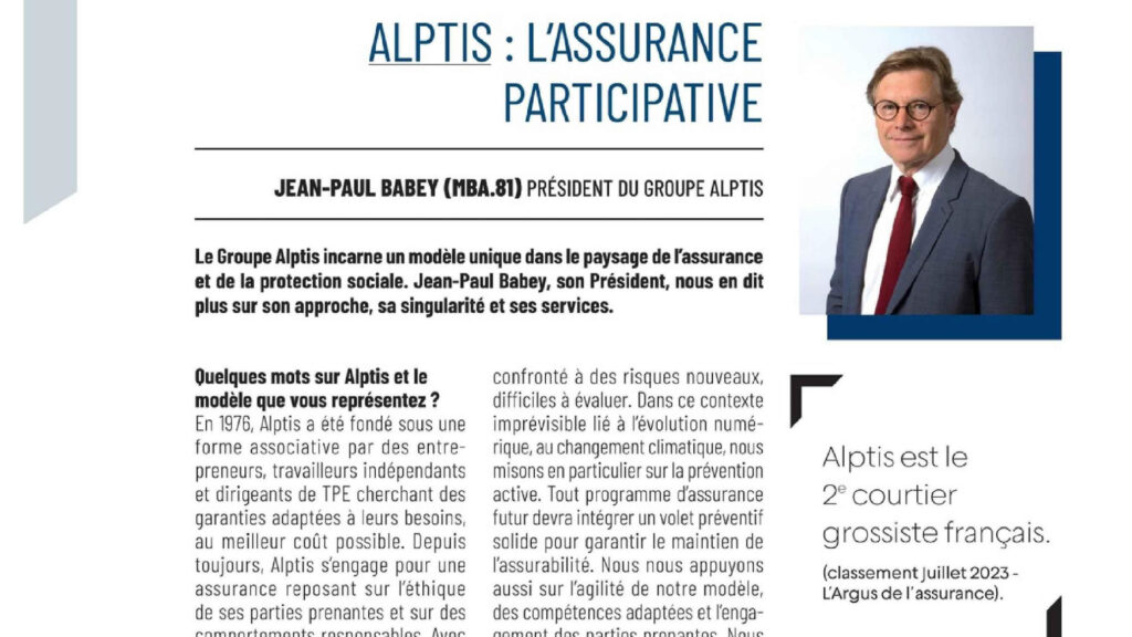 Interview de Jean-Paul Babey dans INSPIR', le magazine du MEDEF Paris : zoom sur les avantages de notre modèle associatif et participatif