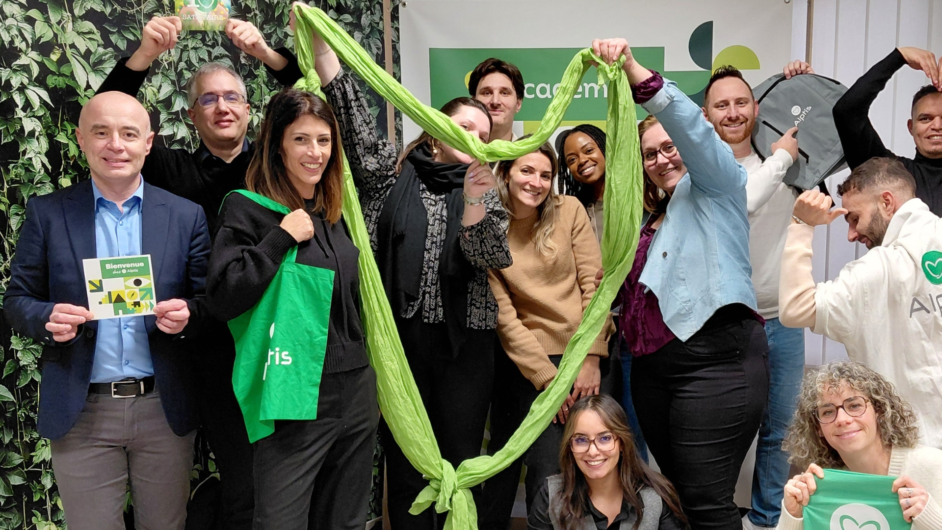 Notre nouveau parcours d’intégration “Alptis au cœur” souffle sa première bougie !