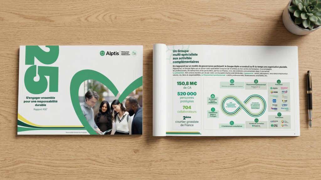 Le Groupe Alptis publie son premier rapport RSE (Responsabilité Sociétale des Entreprises) et met en lumière une démarche inscrite de longue date dans son modèle associatif. Publication de notre premier rapport RSE