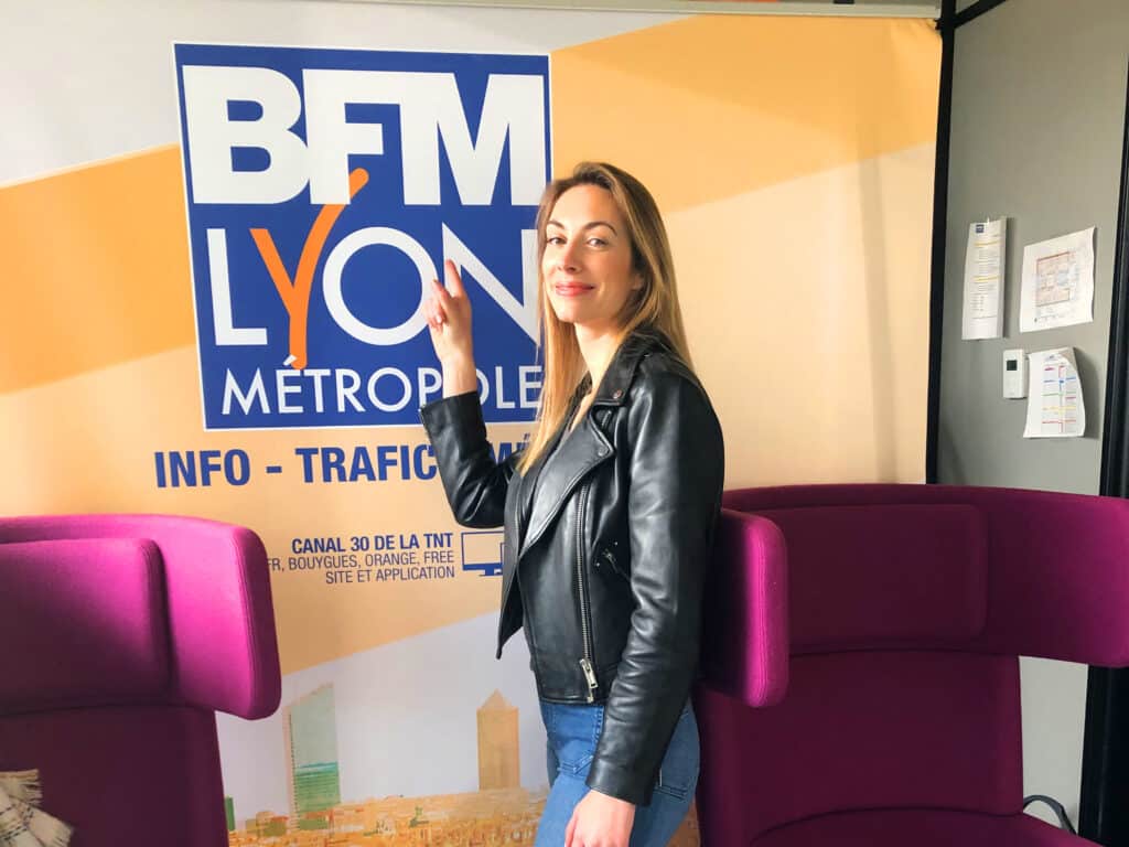 Interview sur BFM Lyon de Nina Andreoletti, Responsable du développement humain d’Alptis